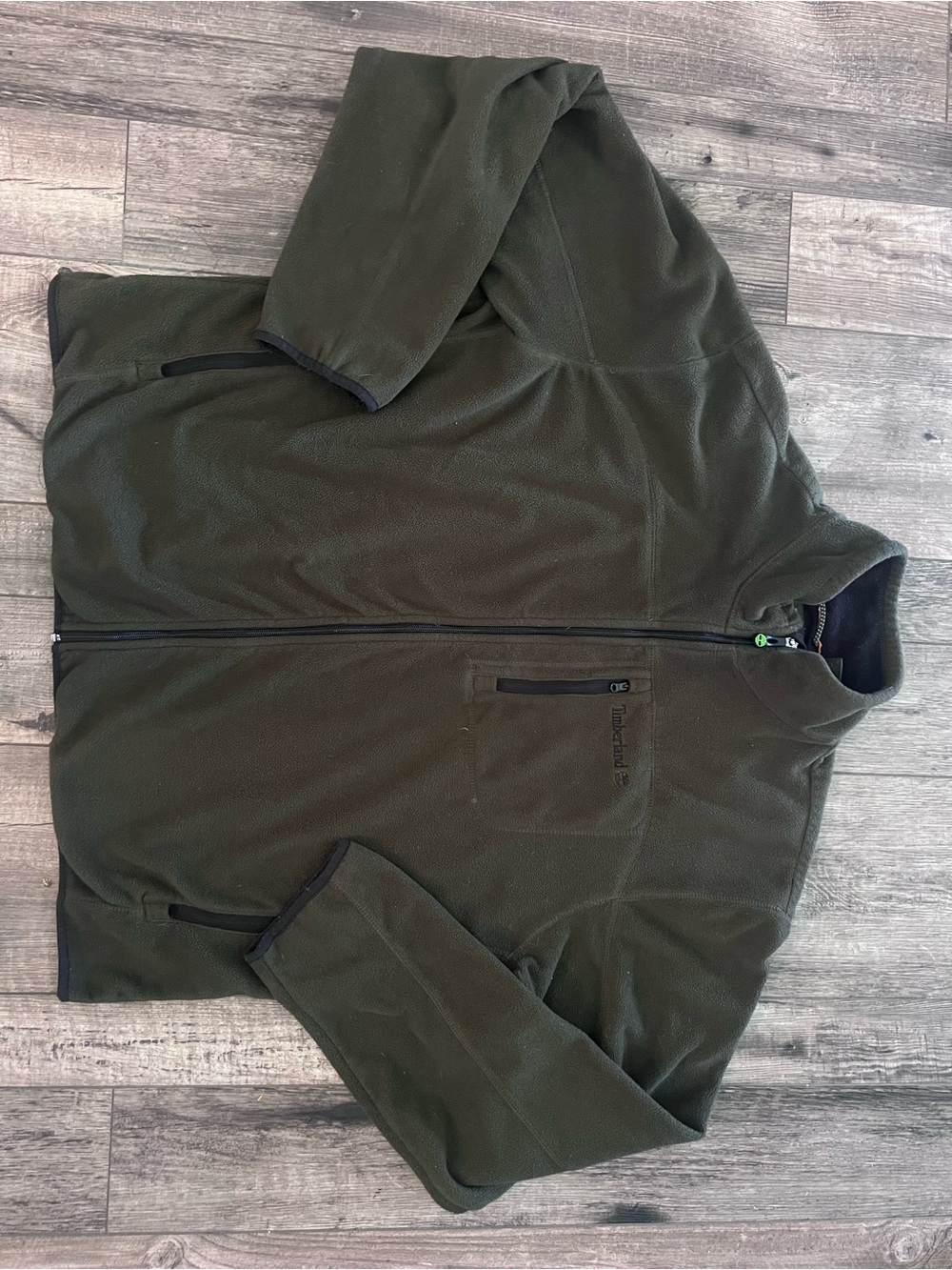 Timberland Forrest Green Fullzip fleece XXL